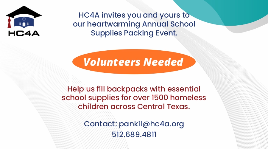 Annual School Supplies Packing Event 2024